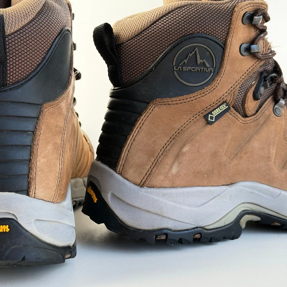 La Sportiva Thunder III GTX Hiking Boots Men 11.5 Brown Gore-Tex Leather Outdoor